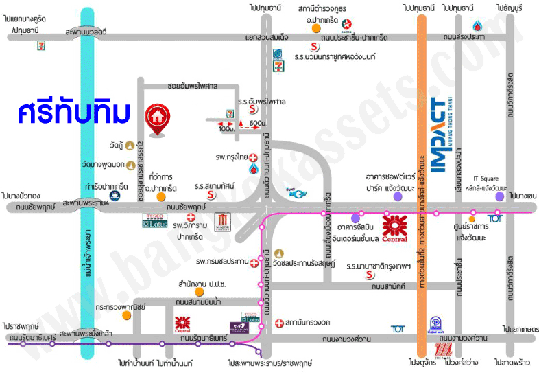 *****ทาวน์เฮ้าส์มือสองนนทบุรี หมู่บ้าน ศรีทับทิม ติวานนท์ #หลังมุม เนื้อที่กว้างขวางถึง 24 ตร.ว. ฟังก์ชัน 2 ห้องนอน 2 ห้องน้ำ 1 ที่จอดรถ บ้านเพิ่งจะมีการต่อเติมครัวใหม่ บนทำเลเชื่อมต่อถนนติวานนท์, ถนนแจ้งวัฒนะ, ถนนชัยพฤกษ์ ใกล้รถไฟฟ้าสายสีชมพู "สถานีปากเกร็ด" และทางด่วน "เมืองทอง อุดรรัถยา"