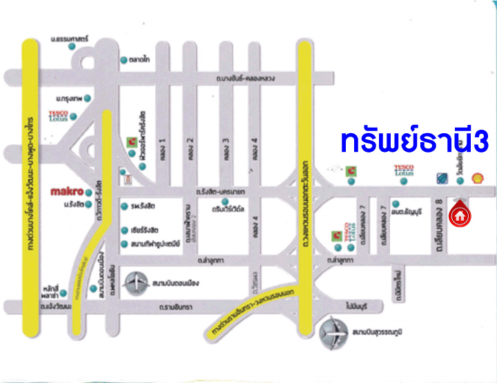 *****บ้านเดี่ยวมือสอง โครงการ ทรัพย์ธานี3 รังสิต-นครนายก หลังมุม เนื้อที่กว้าง 96.90 ตร.ว. ฟังก์ชัน 3 ห้องนอน 2 ห้องน้ำ 2 ที่จอดรถ บ้านหลังใหญ่ ภายในสภาพดี รอบบ้านมีพื้นที่กว้าง โครงการบนทำเลดี เชื่อมต่อถนนรังสิต-นครนายก, ถนนเลียบคลอง8,ถนนวงแหวนรอบนอกตะวันออก จองเลย!