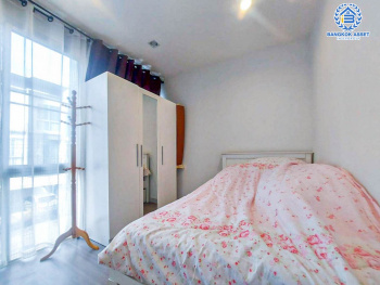 *****ทาวน์โฮมมือสองกรุงเทพมหานคร โครงการ สัมมากร อเวนิว รามอินทรา-วงแหวน เนื้อที่ 18.5 ตร.ว. ฟังก์ชัน 3 ห้องนอน 3 ห้องน้ำ 2 ที่จอดรถ บ้านสวย ฟรี! เครื่องทำน้ำอุ่น 2 เครื่อง บนทำเลติดถนนเลียบมอเตอร์เวย์ เชื่อมต่อถนนคู้บอน, ถนนรามอินทรา ใกล้คู่ขนานมอเตอร์เวย์ และจุดขึ้นทางด่วน "จตุโชติ"