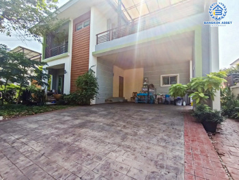 *****บ้านเดี่ยวมือสองนครปฐม หมู่บ้าน บ้านหลังสวน พุทธมณฑล-เพชรเกษม เนื้อที่กว้างขวางถึง 82.6 ตร.ว. ฟังก์ชัน 3 ห้องนอน 3 ห้องน้ำ 2 ที่จอดรถ บ้านสภาพสวย บนทำเลดี เชื่อมต่อถนนเพชรเกษม, ถนนบรมราชชนี, ถนนพระเทพตัดใหม่  ในราคาสุดคุ้ม!