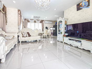 *****บ้านเดี่ยวมือสอง โครงการ ฮาบิเทียพาร์ค เทียนทะเล เนื้อที่กว้าง 100.40 ตร.ว. ฟังก์ชัน 3 ห้องนอน 3 ห้องน้ำ 2 ที่จอดรถ บ้านสวย สไตล์หรูหรา ตั้งบนทำเลเดินทางสะดวก เชื่อมต่อถนนกาญจนาภิเษก ถนนพุทธบูชา ถนนพระราม2(ธนบุรี-ปากท่อ) ใกล้จุดขึ้นทางพิเศษเฉลิมมหานคร จองเลย!