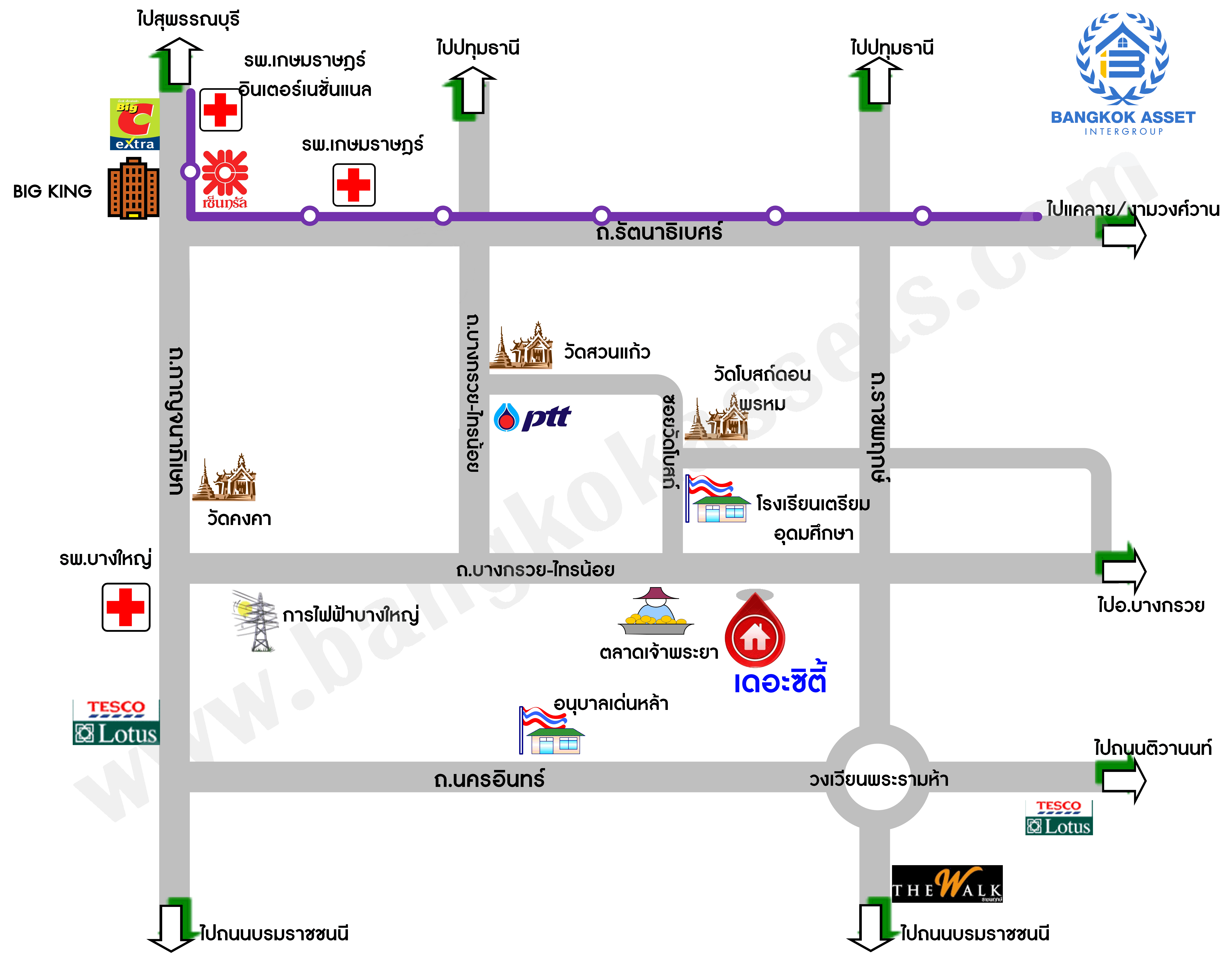 *****บ้านเดี่ยวมือสอง โครงการ เดอะซิตี้ราชพฤกษ์-ปิ่นเกล้า หลังมุม เนื้อที่ 99.80 ตร.ว. ฟังก์ชัน 4 ห้องนอน 4 ห้องน้ำ 3 ที่จอดรถ บ้านสภาพดีเยี่ยม ของแถมอีกเพียบ! บนทำเลเดินทางสะดวก เชื่อมต่อถนนกาญจนาภิเษก ถนนรัตนาธิเบศร์ ถนนบางกรวยไทรน้อย ใกล้รถไฟฟ้าสายสีม่วง "สถานีบางพลู" และจุดขึ้นทางด่วน "ศรีรัช"