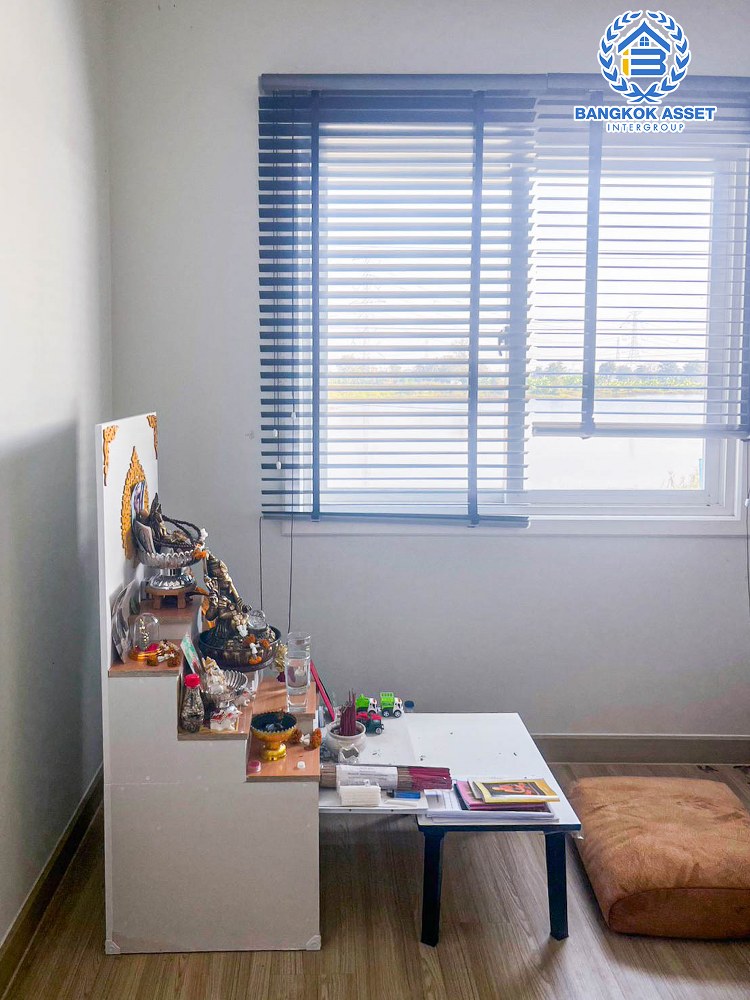 *****บ้านแฝดมือสอง โครงการ อารียาเดอะวิลเลจ กาญจนาภิเษก-ราชพฤกษ์ เนื้อที่กว้าง 37.60 ตร.ว. ฟังก์ชัน 3 ห้องนอน 2 ห้องน้ำ 1 ที่จอดรถ ภายในสภาพสวย ตกแต่งเรียบ ๆ ดูทันสมัย บนทำเลแห่งการเดินทาง เชื่อมต่อถนนชัยพฤกษ์, ถนนกาญจนาภิเษก, ถนน 340 ใกล้รถไฟฟ้าสายสีม่วง "สถานีคลองบางไผ่"