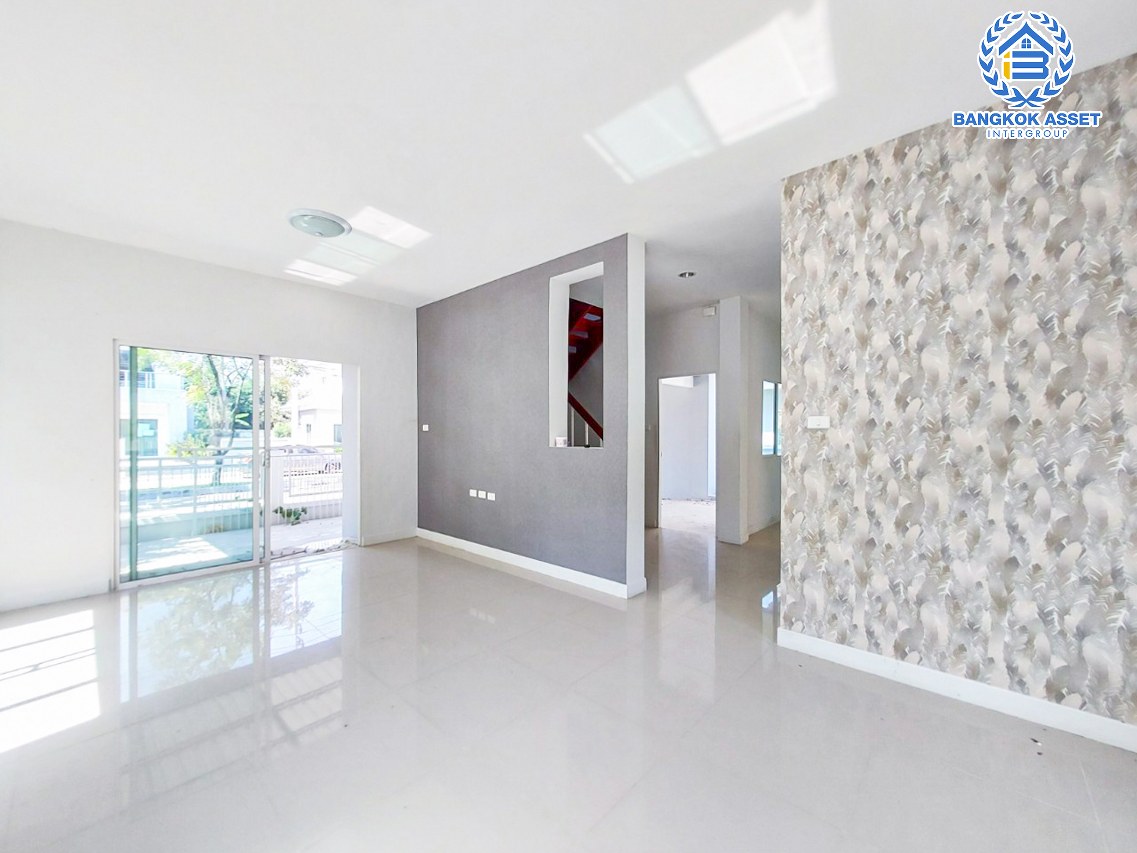 *****บ้านเดี่ยวมือสองนนทบุรี โครงการ แลนซิโอคริป ปิ่นเกล้า-วงแหวนฯ คุณภาพระดับ ลลิล พร๊อพเพอร์ตี้ เนื้อที่กว้างเกือบ 53 ตร.ว. ฟังก์ชัน 3 ห้องนอน 2 ห้องน้ำ 2 ที่จอดรถ บ้านสภาพใหม่ บนทำเลแห่งการเดินทาง เชื่อมต่อถนนกาญจนาภิเษก, ถนนนครอินทร์, ถนนบรมราชชนนี ใกล้จุดขึ้นทางด่วน "ศรีรัช"