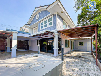 *****บ้านเดี่ยวมือสอง โครงการ วิลลาจิโอ ปิ่นเกล้า-ศาลายา หลังมุม เนื้อที่กว้าง 61.30 ตร.ว. ฟังก์ชัน 3 ห้องนอน 3 ห้องน้ำ 2 ที่จอดรถ สภาพแวดล้อมโครงการดี ต่อเติมห้องครัวพร้อมใช้งาน บนทำเลเดินทางสะดวก เชื่อมต่อถนนสำเร็จพัฒนา ถนนอัจฉริยะพัฒนา ใกล้มหาวิทยาลัยมหิดล จองเลย!