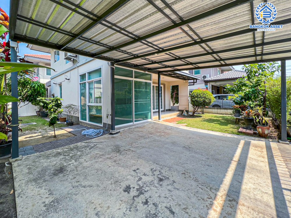 บ้านเดี่ยวมือสอง โครงการ คณาสิริ ศาลายา จากแบรนด์ Sansiri เนื้อที่กว้าง 50 ตร.ว. ฟังก์ชัน 3 ห้องนอน 2 ห้องน้ำ 2 ที่จอดรถ ภายในสภาพใหม่มาก ตกแต่งโมเดิร์น บนทำเลแห่งการเดินทาง เชื่อมต่อถนนกรุงนนท์-จงถนอม ถนนศาลายา ถนนกาญจนาภิเษก ใกล้รถไฟฟ้าสายสีแดงอ่อน ตลิ่งชัน-ศาลายา...