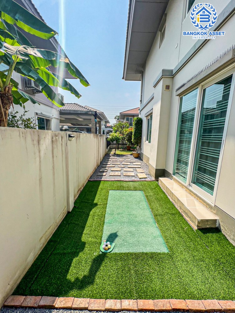 บ้านเดี่ยวมือสอง โครงการ คณาสิริ ศาลายา จากแบรนด์ Sansiri เนื้อที่กว้าง 50 ตร.ว. ฟังก์ชัน 3 ห้องนอน 2 ห้องน้ำ 2 ที่จอดรถ ภายในสภาพใหม่มาก ตกแต่งโมเดิร์น บนทำเลแห่งการเดินทาง เชื่อมต่อถนนกรุงนนท์-จงถนอม ถนนศาลายา ถนนกาญจนาภิเษก ใกล้รถไฟฟ้าสายสีแดงอ่อน ตลิ่งชัน-ศาลายา...