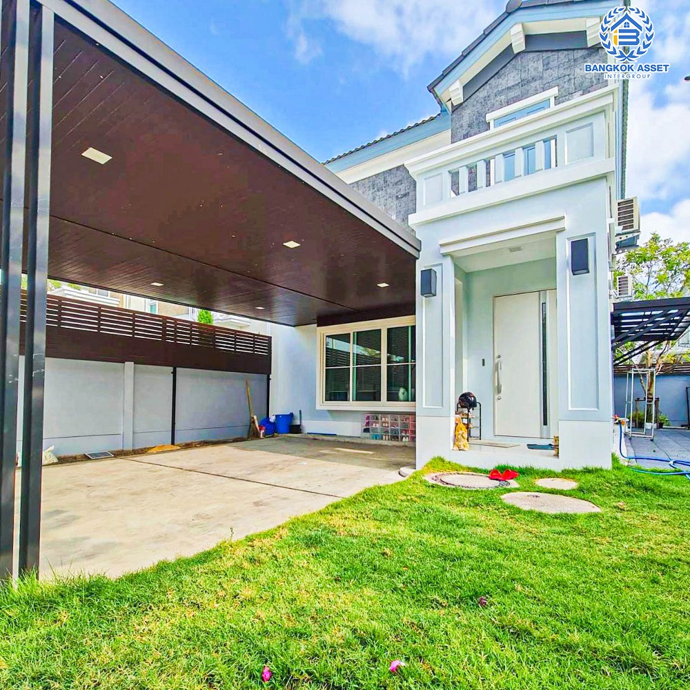 *****บ้านแฝดมือสอง โครงการ อัญญ่า ราชพฤกษ์-นครอินทร์ คุณภาพจาก L&H เนื้อที่ 46.90 ตร.ว. ฟังก์ชัน 3 ห้องนอน 3 ห้องน้ำ 2 ที่จอดรถ บริเวณกว้างเหมือนบ้านเดียว สภาพเหมือนใหม่ บนทำเลดี เชื่อมต่อถนนนครอินทร์ ถนนกาญจนาภิเษก ใกล้รถไฟฟ้าสายสีม่วง "สถานีบางพลู" และจุดขึ้นทางด่วน "ศรีรัช"