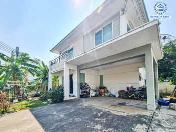 *****บ้านเดี่ยวมือสองนนทบุรี โครงการ พฤกษ์ลดา บางใหญ่ #หลังมุม เนื้อที่กว้างขวางถึง 71 ตร.ว. ฟังก์ชัน 3 ห้องนอน 3 ห้องน้ำ 2 ที่จอดรถ บ้านอยู่ต้นโครงการ บนทำเลดี เชื่อมต่อกาญจนาภิเษก, ซอยคลองถนน, ซอยแก้วอินทร์ ใกล้รถไฟฟ้าสายสีม่วง "สถานีคลองบางไผ่" และทางด่วน "กาญจนาภิเษก" จองด่วน!