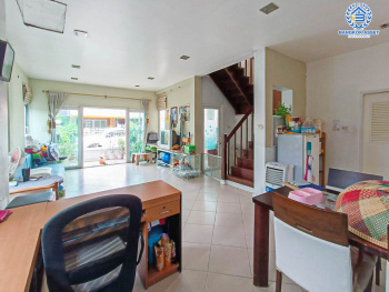 *****บ้านแฝดมือสองนนทบุรี โครงการ บุรีรมย์ วงแหวน-ปิ่นเกล้า #หลังมุม เนื้อที่กว้างขวางถึง 41 ตร.ว. ฟังก์ชัน 3 ห้องนอน 2 ห้องน้ำ 1 ที่จอดรถ บ้านสภาพดี บนทำเลแห่งการเดินทาง เชื่อมต่อ ถนนกาญจนาภิเษก, ถนนนครอินทร์ ใกล้รถไฟฟ้าสายสีม่วง "สถานีตลาดบางใหญ่" และทางด่วน "ศรีรัช"