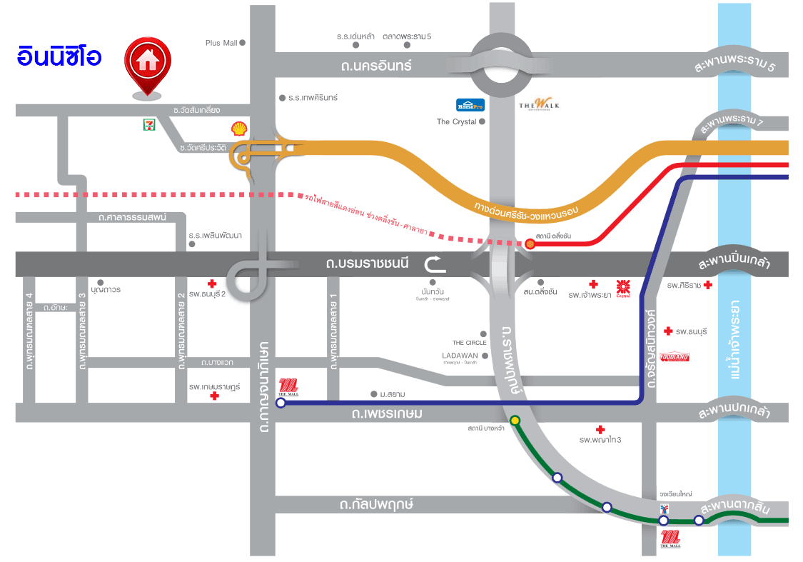 *****บ้านเดี่ยวมือสอง โครงการ อินนิซิโอ ปิ่นเกล้า-วงแหวนฯ เนื้อที่ 50 ตร.ว. ฟังก์ชัน 3 ห้องนอน 2 ห้องน้ำ 2 ที่จอดรถ ภายในสภาพดี พื้นที่ใช้สอยกว้าง พร้อมเข้าอยู่ บนทำเลเดินทางสะดวก เชื่อมต่อถนนกาญจนาภิเษก ใกล้รถไฟฟ้าสายสีม่วง "สถานีตลาดบางใหญ่" และจุดขึ้นทางด่วน "ศรีรัช"