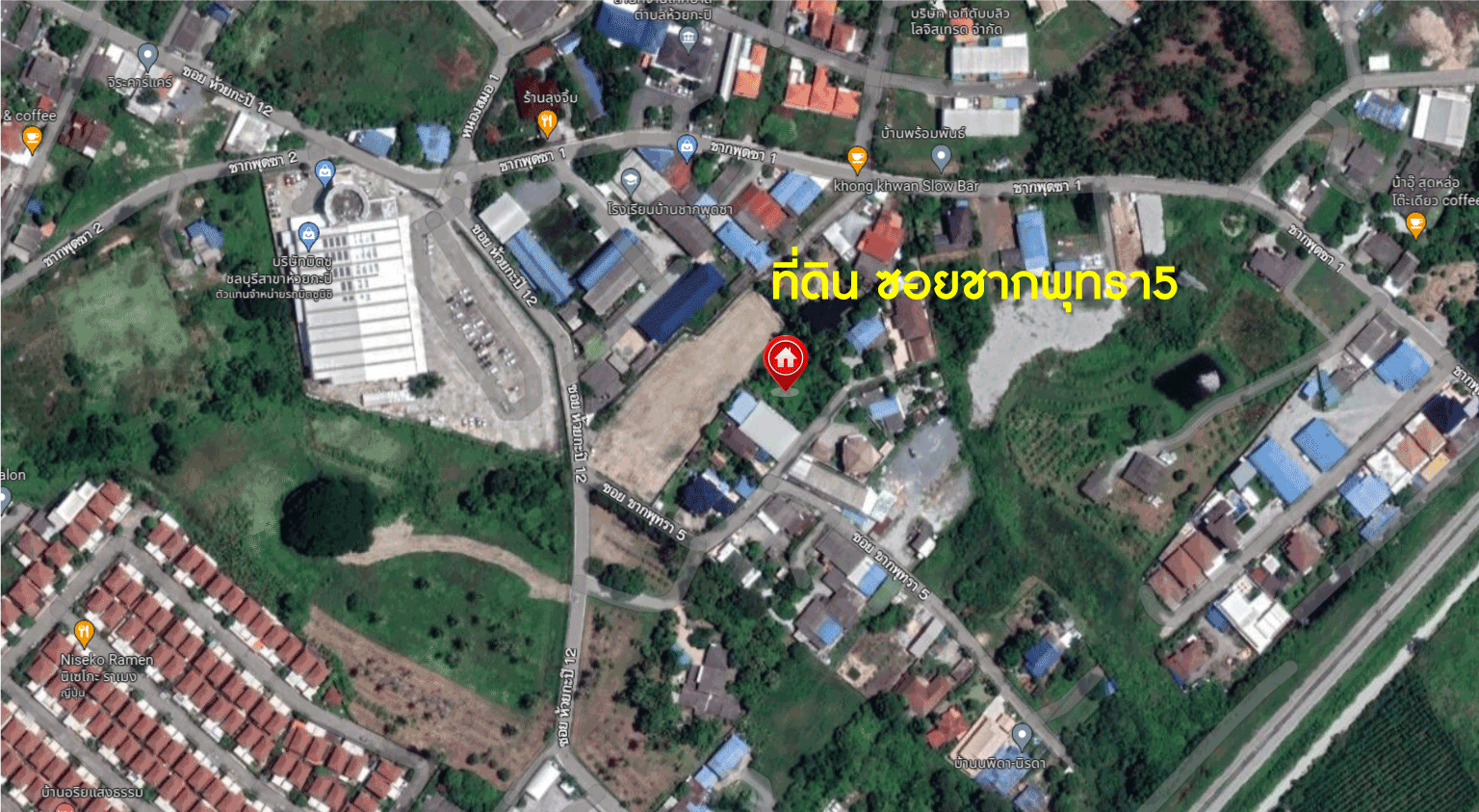 *****ที่ดินเปล่าซอยขากพุทรา5 เนื้อที่กว้างกว่า 300 ตร.ว. บนทำเลดี หน้ากว้างถึง 26 เมตร เหมาะสร้างเป็นที่อยู่อาศัย หรือจะลงทุนก็ถือว่าคุ้มค่า บนทำเลที่เชื่อมต่อทุกการเดินทาง ใกล้เซ็นทรัล ชลบุรี และมหาวิทยาลัยบูรพา