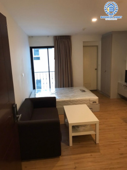 *****คอนโดมิเนียมมือสองนนทบุรี โครงการ น็อตติ่งฮิลล์ ติวานนท์  เนื้อที่ 23.22 ตร.ม. ฟังก์ชัน 1 ห้องนอน 1 ห้องน้ำ 1 ที่จอดรถ แถมฟรี! 1 เครื่องปรับอากาศ 1 เครื่องทำน้ำอุ่น และเฟอร์นิเจอร์ บนทำเลติดถนนติวานนท์ เชื่อมต่อถนนงามวงศ์วาน เพียง 6 นาทีก็ถึงรถไฟฟ้าสายสีม่วง "สถานีกระทรวงสาธารณะสุข"