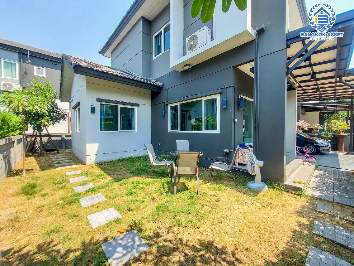 *****บ้านเดี่ยวมือสองปทุมธานี โครงการ เซนโทร ชัยพฤกษ์345 เนื้อที่กว้างเกือบ 51 ตร.ว. ฟังก์ชัน 4 ห้องนอน 3 ห้องน้ำ 2 ที่จอดรถ แถมฟรี! 3 เครื่องปรับอากาศ 1 เครื่องทำน้ำอุ่น บนทำเลแห่งการเดินทาง เชื่อมต่อถนน 345, ถนนสะพานนนทบุรี – บางบัวทอง, ถนนศรีสมาน จองด่วน!