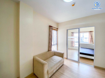 *****คอนโดมิเนียมมือสองปทุมธานี โครงการ เดอะคิทท์ คลองหลวง ห้องมุม เนื้อที่เกือบ 29 ตร.ม. ฟังก์ชัน 1 ห้องนอน 1 ห้องน้ำ 1 ที่จอดรถ แถมฟรี! 1 เครื่องปรับอากาศ และ 1 เครื่องทำน้ำอุ่น บนทำเลแห่งการเดินทาง เชื่อมต่อถนนคลองหลวง, ถนนพหลโยธิน ใกล้ฟิวเจอร์พาร์ค รังสิต