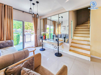 *****ทาวน์เฮ้าส์มือสองนนทบุรี โครงการ พฤกษา38 ชัยพฤกษ์-วงแหวนฯ หลังมุม เนื้อที่กว้างขวาง 25.5 ตร.ว. ฟังก์ชัน 3 ห้องนอน 2 ห้องน้ำ 1 ที่จอดรถ บ้านตัวอย่างในโครงการ พร้อมอยู่ เฟอร์นิเจอร์ครบ บนทำเลแห่งการเดินทาง ใกล้โรงพยาบาลไทรน้อย และทางด่วน "ศรีรัช" จองเลย!