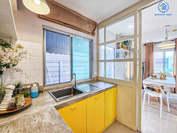 *****ทาวน์เฮ้าส์มือสองนนทบุรี โครงการ พฤกษา38 ชัยพฤกษ์-วงแหวนฯ หลังมุม เนื้อที่กว้างขวาง 25.5 ตร.ว. ฟังก์ชัน 3 ห้องนอน 2 ห้องน้ำ 1 ที่จอดรถ บ้านตัวอย่างในโครงการ พร้อมอยู่ เฟอร์นิเจอร์ครบ บนทำเลแห่งการเดินทาง ใกล้โรงพยาบาลไทรน้อย และทางด่วน "ศรีรัช" จองเลย!