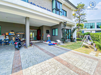 *****บ้านเดี่ยวมือสอง โครงการ เดอะซิตี้ รามอินทรา2 เนื้อที่กว้าง 84.10 ตร.ว. ฟังก์ชันจัดเต็ม 4 ห้องนอน 5 ห้องน้ำ 3 ที่จอดรถ บ้านพื้นที่กว้าง ตอบโจทย์ไลฟ์สไตล์ความเป็นคนเมือง บนทำเลเดินทางสะดวก ใกล้แฟชั่นไอแลนด์ และรถไฟฟ้าสายสีชมพู "สถานีคู้บอน" และจุดขึ้นทางด่วน "จตุโชติ"