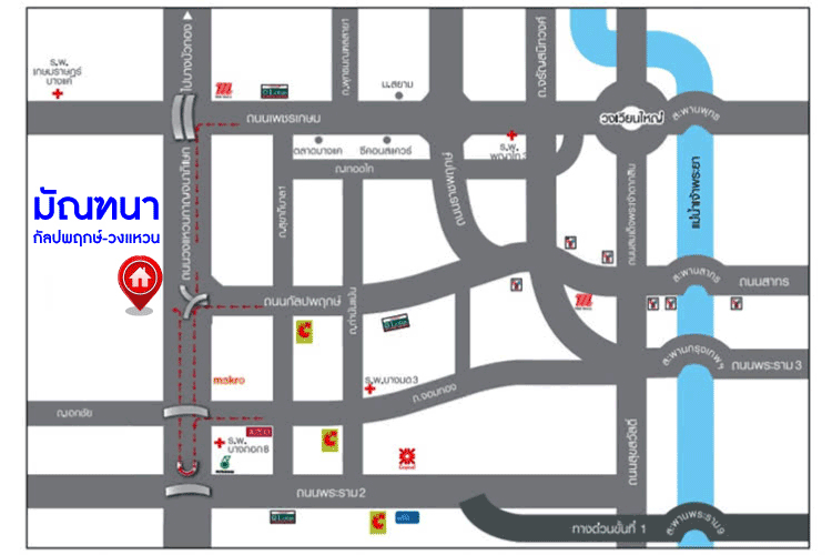 *****บ้านเดี่ยวมือสองกรุงเทพมหานคร โครงการ มัณฑนา กัลปพฤกษ์-วงแหวน เนื้อที่กว้างขวางเกือบ 58 ตร.ว. ฟังก์ชัน 3 ห้องนอน 3 ห้องน้ำ 2 ที่จอดรถ บ้านเนื้อที่เยอะ สภาพสวย บนทำเลเดินทางสะดวก ติด ถนนกาญจนาภิเษก 20 นาทีถึงรถไฟฟ้าสายสีน้ำเงิน "สถานีหลักสอง" ใกล้ทางด่วน "ศรีรัช"