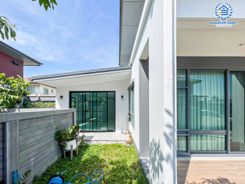 *****บ้านเดี่ยวมือสอง โครงการ สราญสิริ ชัยพฤกษ์-แจ้งวัฒนะ เนื้อที่ 50 ตร.ว. ฟังก์ชัน 4 ห้องนอน 3 ห้องน้ำ 2 ที่จอดรถ บ้านสภาพดี ขายพร้อมเฟอร์นิเจอร์บิ้วท์อิน บนทำเลเดินทางสะดวก ใกล้รถไฟฟ้าสายสีชมพู "สถานีห้าแยกปากเกร็ด" และทางพิเศษอุดรรัถยา