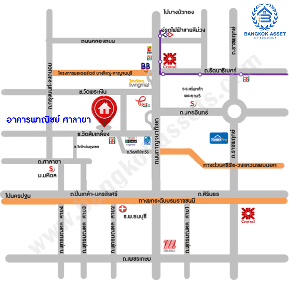 *****อาคารพาณิชย์ ศาลายา ติดถนนกาญจนาภิเษก เนื้อที่ 24.10 ตร.ว. ฟังก์ชัน 1 ห้องนอน 3 ห้องน้ำ 1 ที่จอดรถ ภายในสภาพใหม่ เหมาะสำหรับการทำธุรกิจ ตั้งบนทำเลศักยภาพเข้า-ออกในเมืองได้ง่าย เชื่อมต่อถนนปิ่นเกล้า-นครชัยศรี ถนนกรุงนนท์-จงถนอม