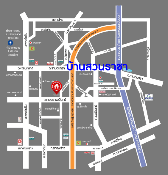 บ้านเดี่ยวมือสอง โครงการ บ้านสวนราชา เกษตร-นวมินทร์ เนื้อที่กว้าง 61.80 ตร.ว. ฟังก์ชัน 4 ห้องนอน 3 ห้องน้ำ 2 ที่จอดรถ บ้านเดี่ยวพื้นที่กว้าง พร้อมเรือนรับรอง บนสุดยอดทำเล การเดินทางสะดวกสบาย เชื่อมต่อถนนเกษตรนวมินทร์ ถนนประเสริฐมนูกิจ ใกล้จุดขึ้นทางด่วน "รามอินทรา-อาจณรงค์"...