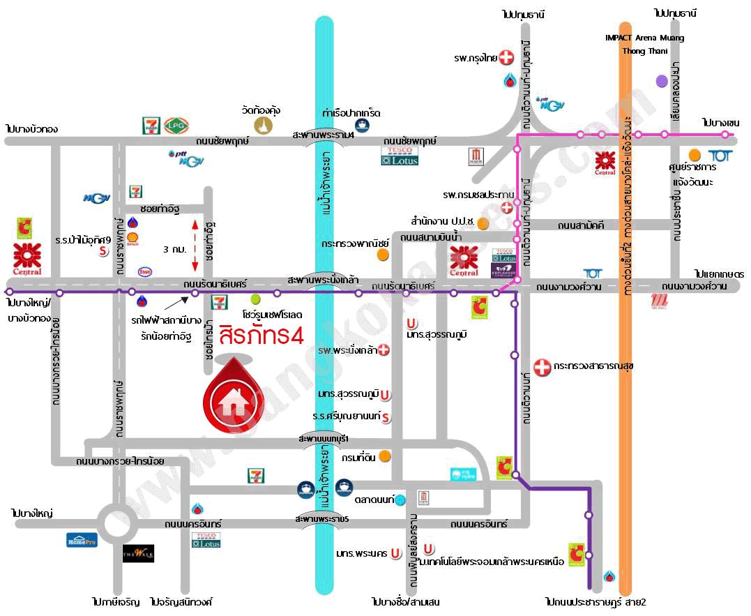 *****ทาวน์เฮ้าส์มือสองนนทบุรี หมู่บ้าน สิรภัทร4 รัตนาธิเบศร์ เนื้อที่กว้างถึง 27 ตร.ว. ฟังก์ชัน 3 ห้องนอน 2 ห้องน้ำ 2 ที่จอดรถ บนทำเลโซนเมือง ใกล้รถไฟฟ้าสายสีม่วง "สถานีไทรม้า" และทางด่วน "งามวงศ์วาน" ราคาถูกสุดในย่านนี้!