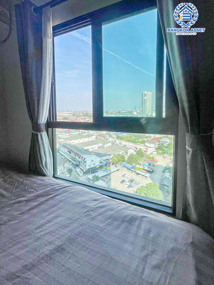 คอนโดมิเนียมมือสองนนทบุรี โครงการ พลัมคอนโด เซ็นทรัล-สเตชั่น ห้องมุม! เนื้อที่ 26.49 ตร.ว. ฟังก์ชัน 1 ห้องนอน 1 ห้องน้ำ 1 ที่จอดรถ ห้องสภาพดี พร้อมของแถม บนทำเลเยี่ยม ติดเซ็นทรัล เวสต์เกต เชื่อมต่อถนนรัตนาธิเบศร์ 800 เมตรถึงรถไฟฟ้าสายสีม่วง "สถานีตลาดบางใหญ่" ใกล้ทางด่วน "กาญจนาภิเษก"...