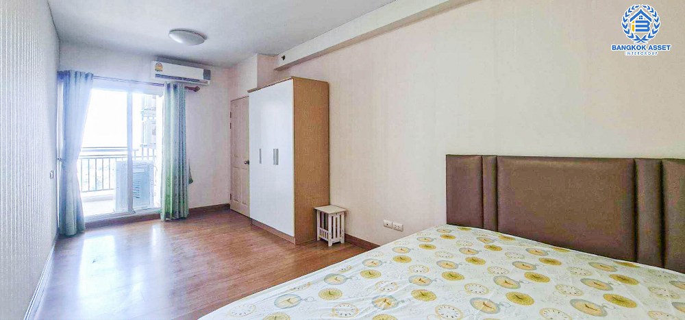 *****คอนโดมิเนียมมือสองนนทบุรี โครงการ ศุภาลัยปาร์ค แคราย-งามวงศ์วาน เนื้อที่กว้างขวางถึง 45.58 ตร.ว. ฟังก์ชัน 1 ห้องนอน 1 ห้องน้ำ 1 ที่จอดรถ แถมฟรี! 2 เครื่องปรับอากาศ, 1 เครื่องทำน้ำอุ่น และเฟอร์นิเจอร์ บนทำเลติดถนนรัตนาธิเบศร์ เพียง 210 เมตรก็ถึงรถไฟฟ้าสายสีม่วง "สถานีศูนย์ราชการนนทบุรี" ใกล้จุดขึ้นทางด่วน "ศรีรัช"