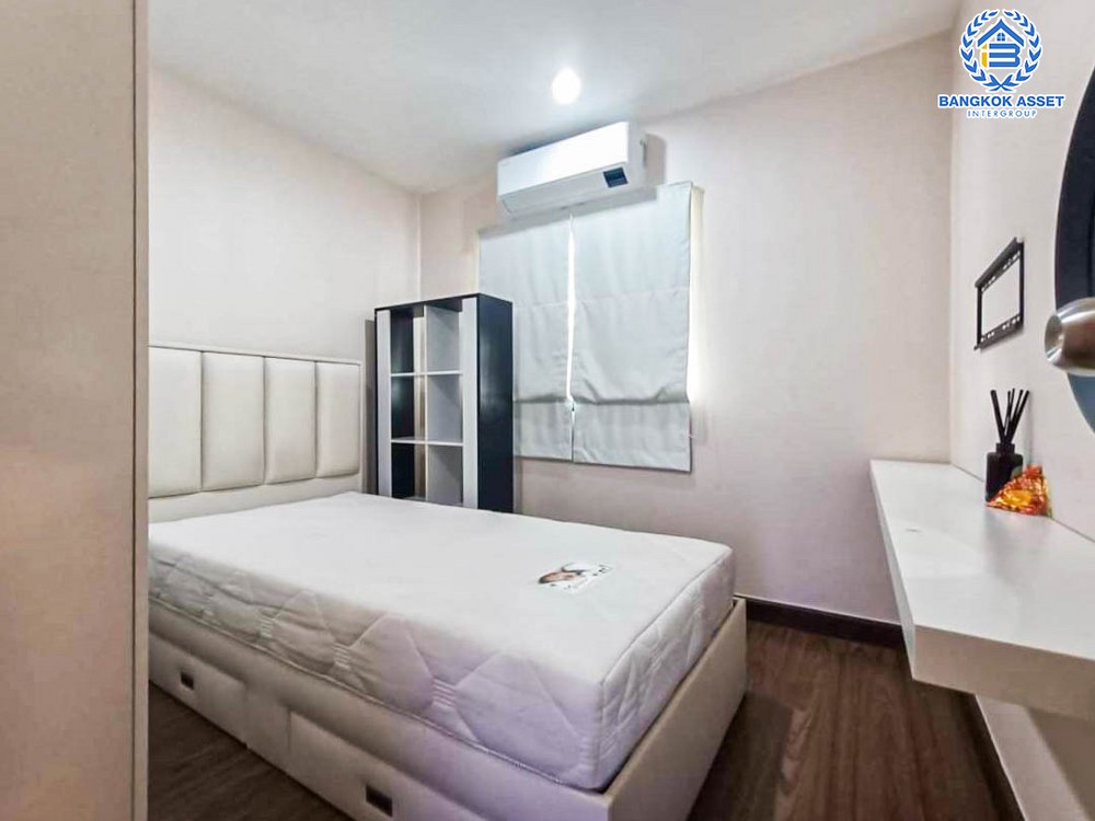 ทาวน์เฮ้าส์มือสองนนทบุรี โครงการ เนอเชอร่าเทรนด์ รัตนาธิเบศร์-ราชพฤกษ์ เนื้อที่กว้าง 21.1 ตร.ว. ฟังก์ชัน 3 ห้องนอน 2 ห้องน้ำ 1 ที่จอดรถ บ้านสภาพสวย แถมฟรี! 4 เครื่องปรับอากาศ 1 เครื่องทำน้ำอุ่น บนทำเลแห่งการเดินทาง ใกล้รถไฟฟ้าสายสีม่วง "สถานีบางพลู" จองเลย!