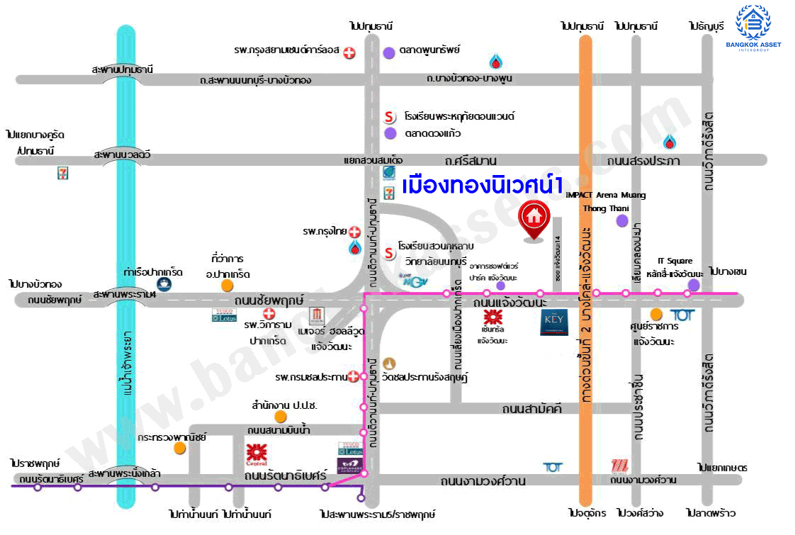*****บ้านเดี่ยวมือสอง โครงการ เมืองทองนิเวศน์1 แจ้งวัฒนะ เนื้อที่ 50 ตร.ว. ฟังก์ชัน 4 ห้องนอน 2 ห้องน้ำ 4 ที่จอดรถ รีโนเวทใหม่พร้อมอยู่ บนทำเลเดินทางสะดวก เชื่อมต่อถนนแจ้งวัฒนะ ถนนติวานนท์ ถนนศรีสมาน ใกล้โครงการรถไฟฟ้าสายสีชมพู "สถานีแจ้งวัฒนะ14" และจุดขึ้นทางด่วน "แจ้งวัฒนะ" จองเลย!