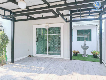 *****บ้านแฝดมือสองปทุมธานี โครงการ โมดิวิลล่า รังสิต-คลอง7 หลังมุม! เนื้อที่กว้างเกือบ 39 ตร.ว. ฟังก์ชัน 3 ห้องนอน 2 ห้องน้ำ 2 ที่จอดรถ บ้านสภาพดี พร้อมอยู่ บนทำเลเข้า-ออกเมืองสะดวก เชื่อมต่อถนนรังสิต-นครนายก, ถนนธัญบุรี ในราคาสุดคุ้ม!