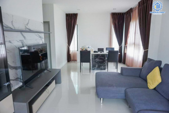 *****บ้านเดี่ยวมือสอง โครงการ สัมมากร ชัยพฤกษ์-วงแหวน2 เนื้อที่ 54.30 ตร.ว. ฟังก์ชัน 3 ห้องนอน 3 ห้องน้ำ 2 ที่จอดรถ พื้นที่กว้างขวาง มีความเป็นส่วนตัว ภายในเหมือนใหม่ บนทำเลแห่งการเดินทาง เชื่อมต่อถนนกาญจนาภิเษก ถนนราชพฤกษ์ ถนนรัตนาธิเบศร์ ใกล้เซ็นทรัลเวสต์เกต