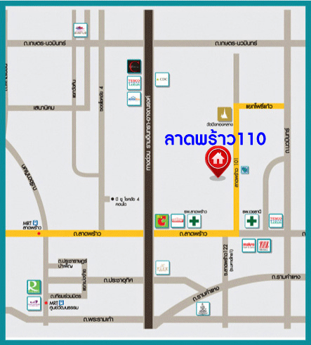 *****ทาวน์เฮ้าส์มือสอง โครงการ ลาดพร้าว110 ลาดพร้าว เนื้อที่ 16.40 ตร.ว. ฟังก์ชัน 3 ห้องนอน 3 ห้องน้ำ 1 ที่จอดรถ ฟรี! เครื่องปรับอากาศ บนทำเลเดินทางสะดวก เชื่อมต่อถนนลาดพร้าว ถนนนวมินทร์ ใกล้รถไฟฟ้าสายสีเหลือง "สถานีบางกะปิ" และจุดขึ้นทางด่วน "เลียบด่วนรามอินทรา"