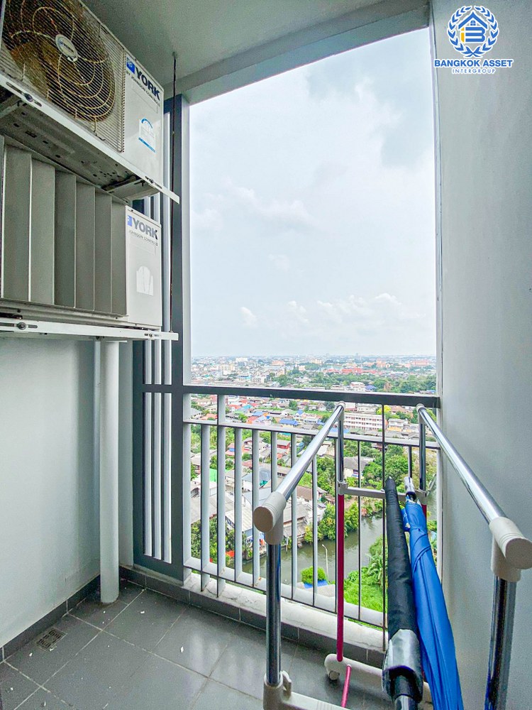 *****คอนโดมิเนียมมือสอง โครงการ เดอะ เทมโป แกรนด์ สาทร-วุฒากาศ ห้องมุม เนื้อที่ 31.38 ตร.ว. ฟังก์ชัน 1 ห้องนอน 1 ห้องน้ำ บรรยากาศเป็นส่วนตัว ภายในสภาพสวย ไม่ต้องแต่งเพิ่ม โครงการตั้งบนทำเลเดินทางสะดวก เชื่อมต่อถนนราชพฤกษ์ ถนนกัลปพฤกษ์ ใกล้รถไฟฟ้าสายสีเขียว "สถานีวุฒากาศ"