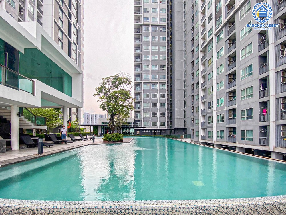 *****คอนโดมิเนียมมือสอง โครงการ เดอะ เทมโป แกรนด์ สาทร-วุฒากาศ ห้องมุม เนื้อที่ 31.38 ตร.ว. ฟังก์ชัน 1 ห้องนอน 1 ห้องน้ำ บรรยากาศเป็นส่วนตัว ภายในสภาพสวย ไม่ต้องแต่งเพิ่ม โครงการตั้งบนทำเลเดินทางสะดวก เชื่อมต่อถนนราชพฤกษ์ ถนนกัลปพฤกษ์ ใกล้รถไฟฟ้าสายสีเขียว "สถานีวุฒากาศ"