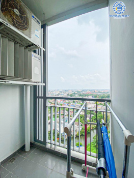 *****คอนโดมิเนียมมือสอง โครงการ เดอะ เทมโป แกรนด์ สาทร-วุฒากาศ ห้องมุม เนื้อที่ 31.38 ตร.ว. ฟังก์ชัน 1 ห้องนอน 1 ห้องน้ำ บรรยากาศเป็นส่วนตัว ภายในสภาพสวย ไม่ต้องแต่งเพิ่ม โครงการตั้งบนทำเลเดินทางสะดวก เชื่อมต่อถนนราชพฤกษ์ ถนนกัลปพฤกษ์ ใกล้รถไฟฟ้าสายสีเขียว "สถานีวุฒากาศ"