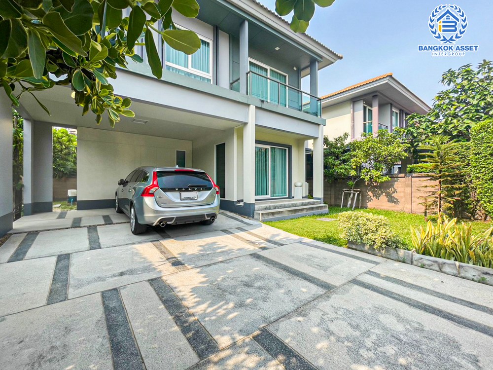 *****บ้านเดี่ยวมือสอง โครงการ สราญสิริ ติวานนท์-แจ้งวัฒนะ2 เนื้อที่ 52.90 ตร.ว. ฟังก์ชัน 3 ห้องนอน 3 ห้องน้ำ จอดรถได้ 2 คัน ดีไซน์ตอบโจทย์ทุกไลฟ์สไตล์  Living ชั้นบนกว้างขวาง โครงการทำเลติดถนนใหญ่ เชื่อมต่อถนนแจ้งวัฒนะ ถนนติวานนท์ ใกล้จุดขึ้น-ลงทางด่วน "ศรีสมาน"