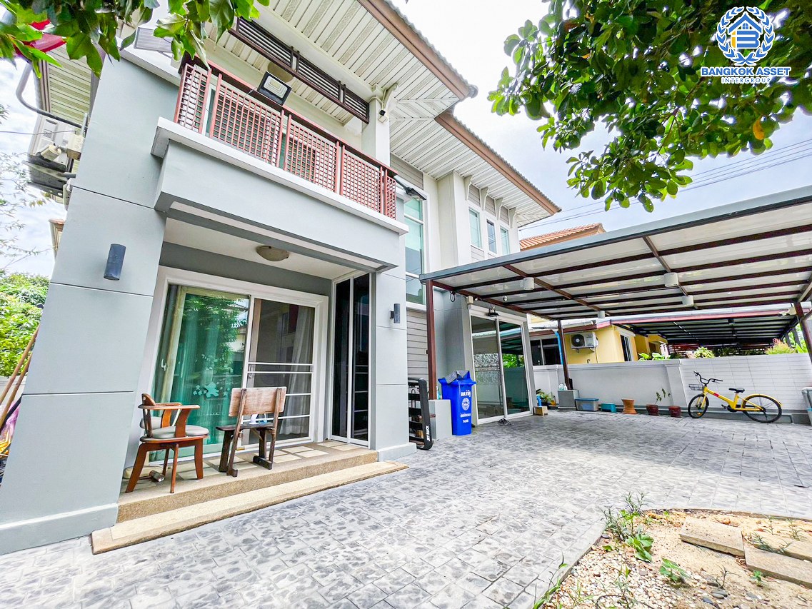 *****บ้านเดี่ยวมือสองนนทบุรี โครงการ พฤกษาวิลเลจ11 ท่าอิฐ หลังมุม! เนื้อที่กว้างมากถึง 60.3 ตร.ว. ฟังก์ชัน 3 ห้องนอน 2 ห้องน้ำ 2 ที่จอดรถ บ้านสวย สภาพดี บนทำเลศักยภาพ เชื่อมต่อ ถ.รัตนาธิเบศร์ และถ.ราชพฤกษ์ ใกล้รถไฟฟ้าสายสีม่วง "สถานีบางรักน้อยท่าอิฐ" จองด่วน!