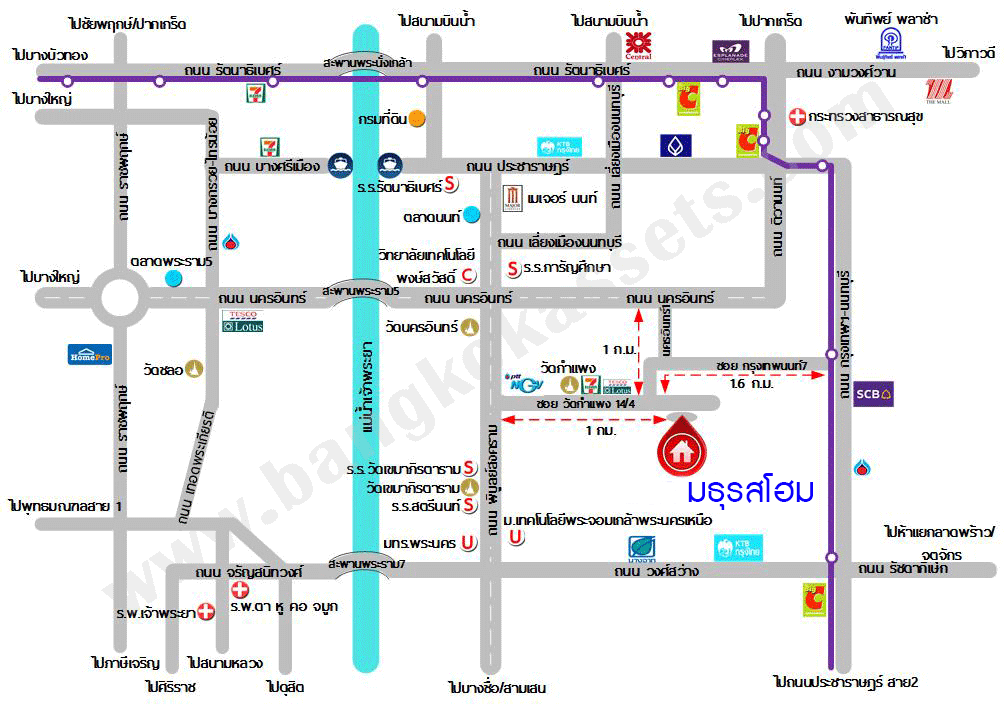 *****บ้านเดี่ยวมือสอง โครงการ มธุรสโฮม11 พิบูลย์สงคราม หลังมุม เนื้อที่กว้าง 55 ตร.ว. ฟังก์ชัน 4 ห้องนอน 3 ห้องน้ำ จอดรถได้ 1 คัน ภายในสภาพดีเยี่ยม พร้อมเข้าอยู่ ตั้งบนทำเลเดินทางสะดวก เชื่อมถนนพิบูลย์สงคราม, ถนนวงศ์สว่าง และถนนติวานนท์ ใกล้โครงการรถไฟฟ้าสายสีม่วง "สถานีแยกติวานนท์"