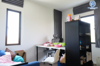 *****ทาวน์เฮ้าส์มือสอง โครงการ เพล็กซ์ เรสซิเดนซ์ เกษตร-นวมินทร์ หลังมุม เนื้อที่กว้าง 39.30 ตร.ว. ฟังก์ชัน 3 ห้องนอน 3 ห้องน้ำ 2 ที่จอดรถ บรรยากาศโครงการเงียบสลบ เป็นยส่วนตัวมาก แถมฟรี! เครื่องปรับอากาศ โครงการตั้งบนทำเลดี เชื่อมต่อถนนเกษตร-นวมินทร์ ถนนประดิษฐ์มนูธรรม