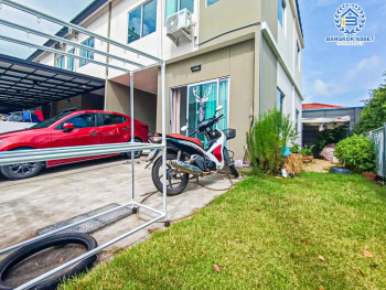 *****ทาวน์เฮ้าส์มือสองปทุมธานี โครงการ พฤกษา รังสิต-คลอง7 บ้านหลังมุม! เนื้อที่กว้างขวางเกือบ 26 ตร.ว. ฟังก์ชัน 3 ห้องนอน 2 ห้องน้ำ 1 ที่จอดรถ ติดสวนส่วนกลาง บนทำเลแห่งการเดินทาง เชื่อมต่อถนนรังสิต-นครนายก ใกล้จุดขึ้นทางด่วน "รามอินทรา-อาจณรงค์" จองเลย