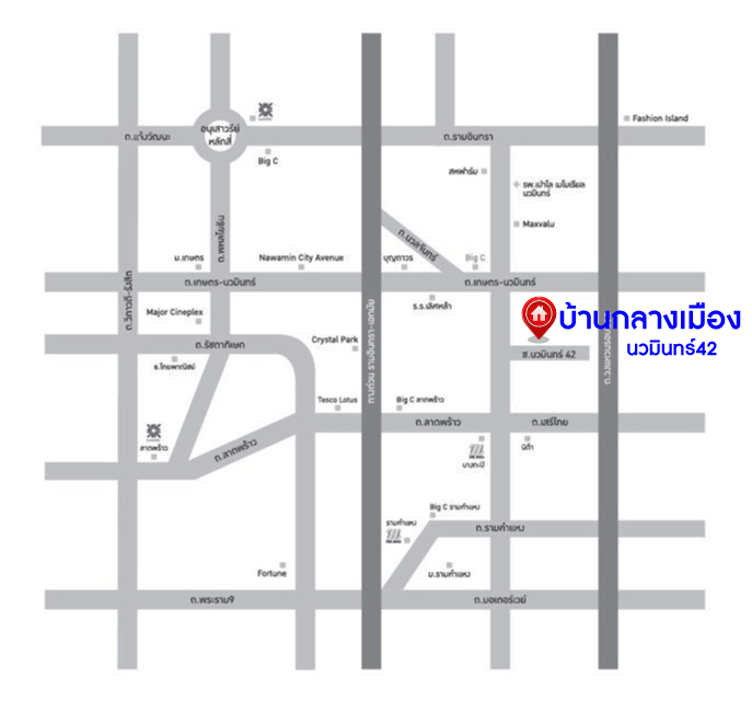 *****ทาวน์โฮม 3 ชั้นมือสอง โครงการ บ้านกลางเมือง นวมินทร์42 หลังมุม เนื้อที่ 28.40 ตร.ว. ฟังก์ชัน 3 ห้องนอน 3 ห้องน้ำ 2 ที่จอดรถ ใกล้ทางเข้าโครงการ ภายในสภาพดีเยี่ยม พร้อมอยู่ทันที บนทำเลเดินทางสะดวก เชื่อมต่อถนนเกษตร-นวมินทร์ ใกล้จุดขึ้นทางด่วน "รามอินทรา-อาจณรงค์"