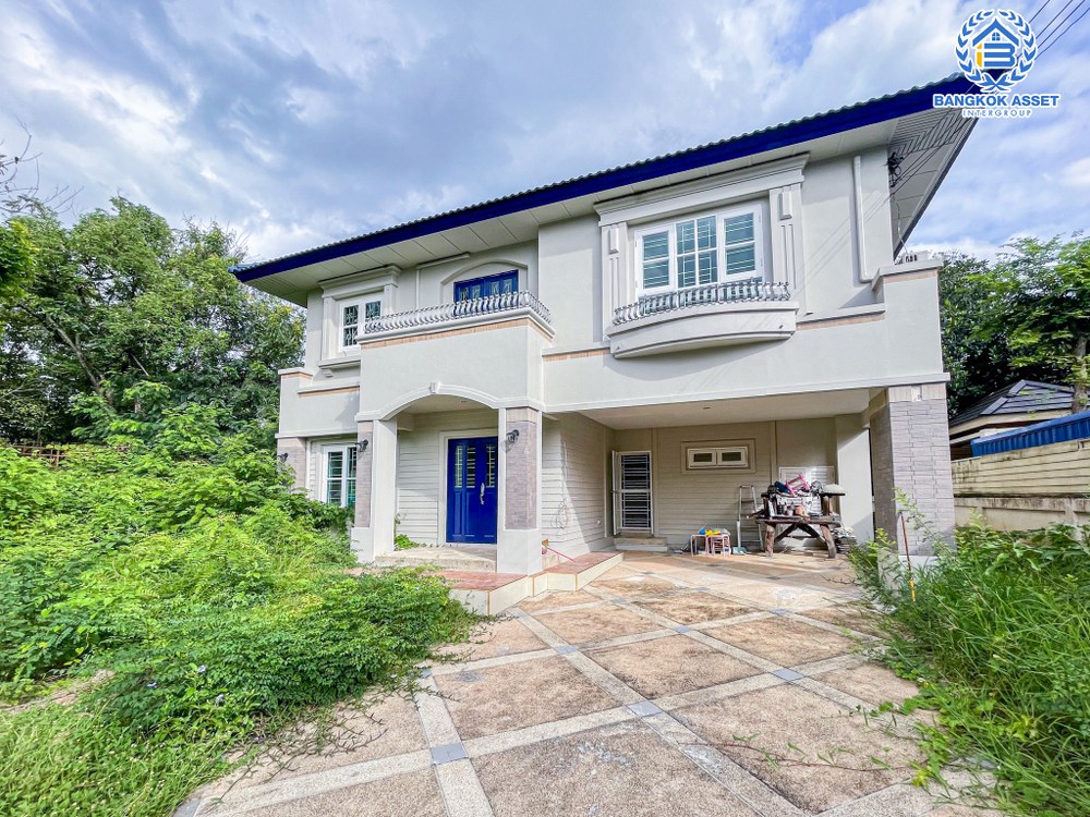 *****บ้านเดี่ยวมือสอง โครงการ ราชพฤกษ์ บางบอน4 หลังมุม เนื้อที่ 100.70 ตร.ว. ฟังก์ชัน 3 ห้องนอน 3 ห้องน้ำ 2 ที่จอดรถ บ้านพร้อมอยู่ ที่คุ้มที่สุดในโครงการ บนทำเลดี เชื่อมต่อถนนเอกชัย-บางบอน ถนนเพชรเกษม69 ใกล้รถไฟฟ้าสายสีน้ำเงิน "สถานีหลักสอง" และจุดขึ้นทางด่วน "พระราม2"