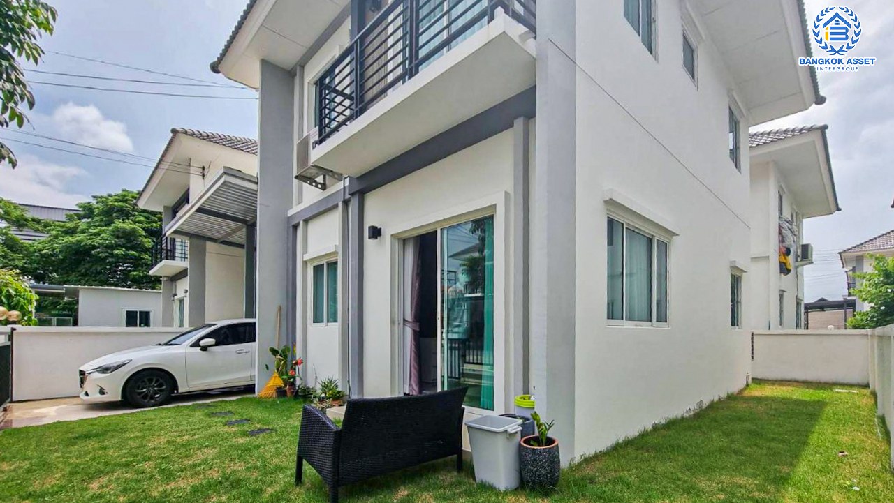 *****บ้านแฝดมือสองสมุทรสาคร โครงการ แลนซีโอ คริป พุทธมณฑลสาย4 เนื้อที่กว้าง 35 ตร.ว. ฟังก์ชัน 3 ห้องนอน 2 ห้องน้ำ 1 ที่จอดรถ แถมฟรี! 3 เครื่องปรับอากาศ 1 เครื่องทำน้ำอุ่น บนทำเลดี เชื่อมต่อถนนพุทธมณฑลสาย4, ถนนเพชรเกษม, ถนนบรมราชชนนี ใกล้จุดขึ้นทางด่วน "เฉลิมมหานคร"