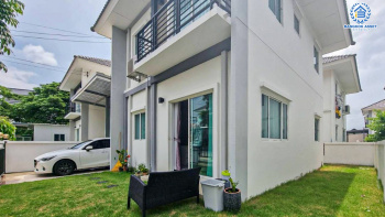 *****บ้านแฝดมือสองสมุทรสาคร โครงการ แลนซีโอ คริป พุทธมณฑลสาย4 เนื้อที่กว้าง 35 ตร.ว. ฟังก์ชัน 3 ห้องนอน 2 ห้องน้ำ 1 ที่จอดรถ แถมฟรี! 3 เครื่องปรับอากาศ 1 เครื่องทำน้ำอุ่น บนทำเลดี เชื่อมต่อถนนพุทธมณฑลสาย4, ถนนเพชรเกษม, ถนนบรมราชชนนี ใกล้จุดขึ้นทางด่วน "เฉลิมมหานคร"