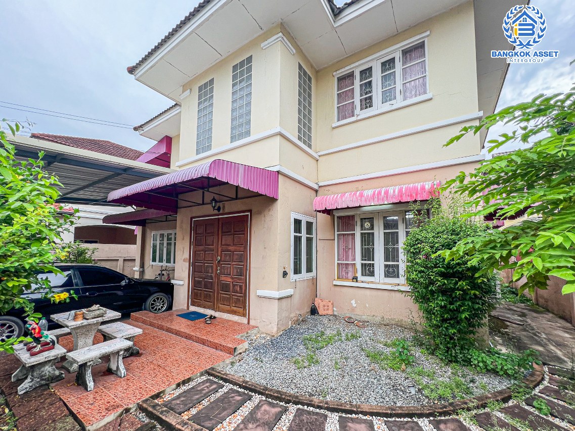 *****บ้านเดี่ยวมือสองนนทบุรี โครงการ ลภาวัล10 ชัยพฤกษ์ เนื้อที่กว้างขวางถึง 62 ตร.ว. ฟังก์ชัน 3 ห้องนอน 2 ห้องน้ำ 2 ที่จอดรถ บ้านสภาพสวย ราคาถูก บนทำเลดี เชื่อมต่อถนนราชพฤกษ์, ถนนชัยพฤกษ์, ถนนกาญจนาภิเษก จองเลย!