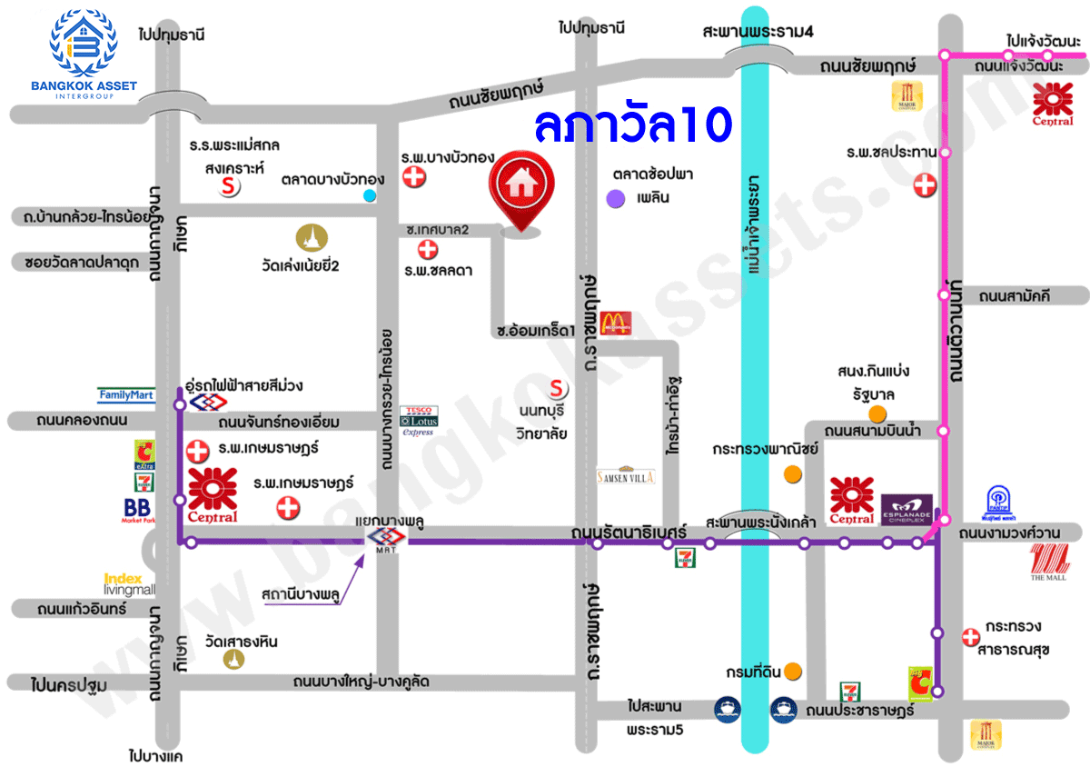 *****บ้านเดี่ยวมือสองนนทบุรี โครงการ ลภาวัล10 ชัยพฤกษ์ เนื้อที่กว้างขวางถึง 62 ตร.ว. ฟังก์ชัน 3 ห้องนอน 2 ห้องน้ำ 2 ที่จอดรถ บ้านสภาพสวย ราคาถูก บนทำเลดี เชื่อมต่อถนนราชพฤกษ์, ถนนชัยพฤกษ์, ถนนกาญจนาภิเษก จองเลย!