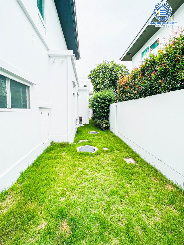 *****บ้านเดี่ยวมือสองนนทบุรี โครงการ ชัยพฤกษ์ เวสต์เกต คุณภาพระดับ L&H เนื้อที่กว้างเกือบ 54 ตร.ว. ฟังก์ชัน 3 ห้องนอน 3 ห้องน้ำ 2 ที่จอดรถ บ้านสภาพใหม่ บนทำเลแห่งการเดินทาง เชื่อมต่อถนนแก้วอินทร์, ถนนกาญจนาภิเษก ใกล้รถไฟฟ้าสายสีม่วง "สถานีตลาดบางใหญ่"