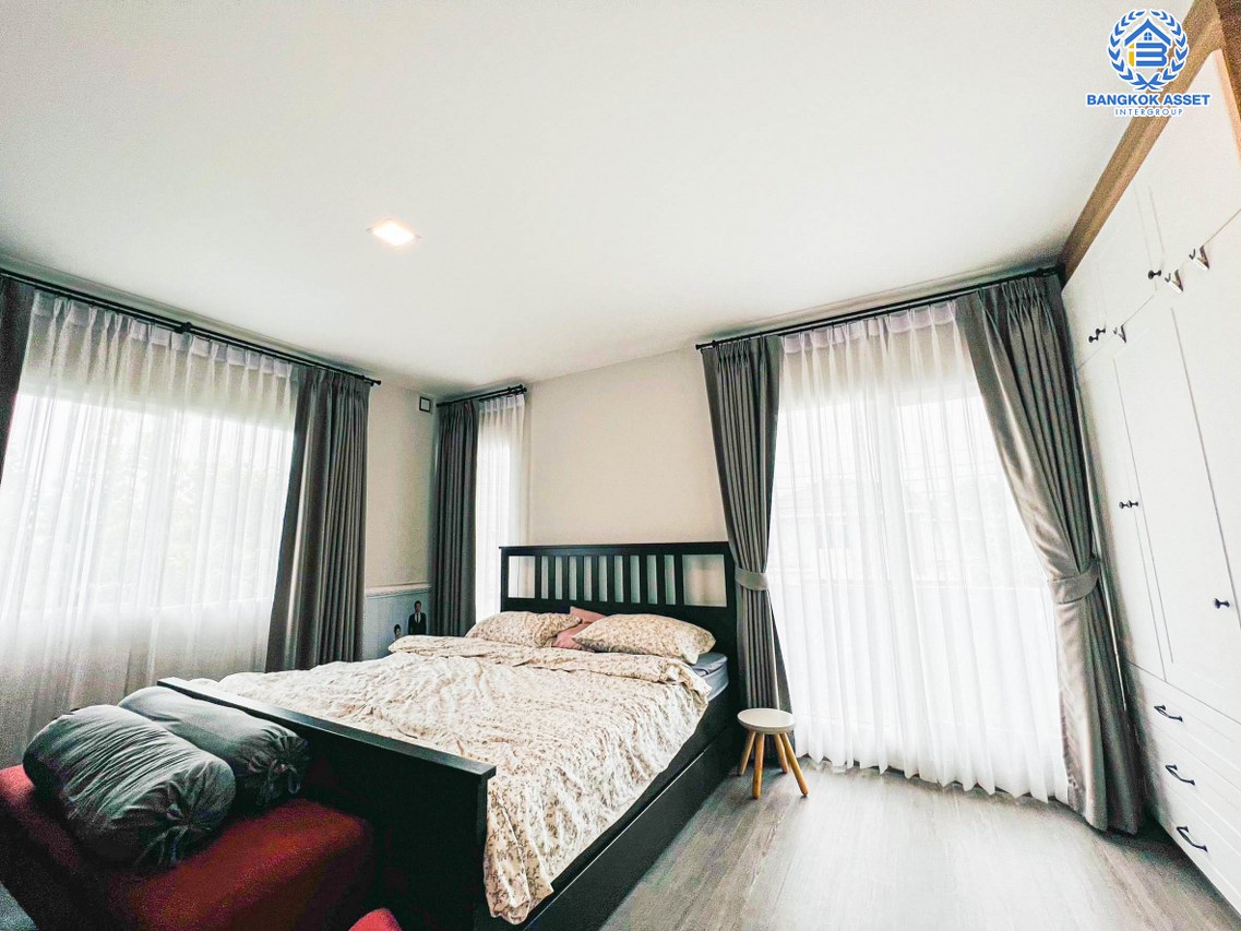 *****บ้านเดี่ยวมือสองนนทบุรี โครงการ ชัยพฤกษ์ เวสต์เกต คุณภาพระดับ L&H เนื้อที่กว้างเกือบ 54 ตร.ว. ฟังก์ชัน 3 ห้องนอน 3 ห้องน้ำ 2 ที่จอดรถ บ้านสภาพใหม่ บนทำเลแห่งการเดินทาง เชื่อมต่อถนนแก้วอินทร์, ถนนกาญจนาภิเษก ใกล้รถไฟฟ้าสายสีม่วง "สถานีตลาดบางใหญ่"